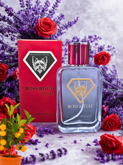 BOSS B female dog perfume scent notes 